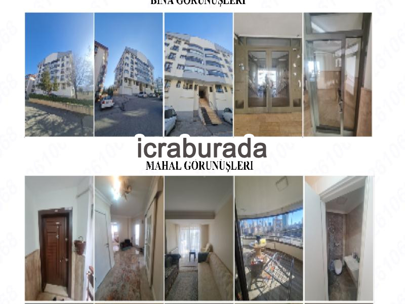 icralık 11 m2 Apartman Ankara Çankaya Karakusunlar