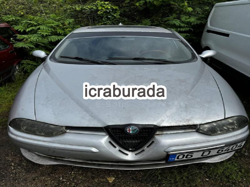 icralık Romeo  156 2000 EX ET SR  Otomobil Belirtilmedi Belirtilmedi Belirtilmedi