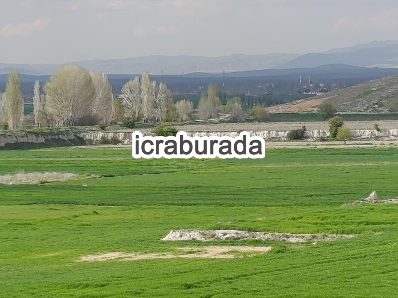 icralık  m2 Tarla Afyonkarahisar Merkez Değirmendere