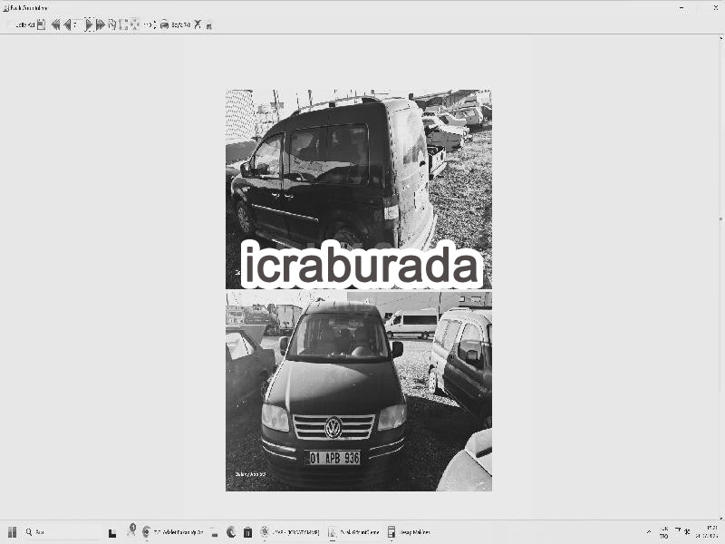 icralık Volkswagen Caddy Combi Kamyonet Kahramanmaraş Dulkadiroğlu DULKADİROĞLU