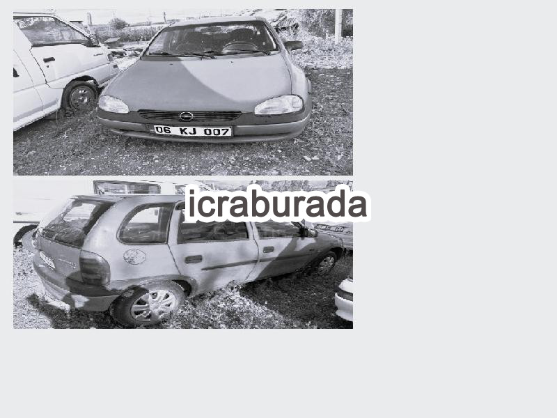 icralık Opel  CORSA  Otomobil Belirtilmedi Belirtilmedi Belirtilmedi