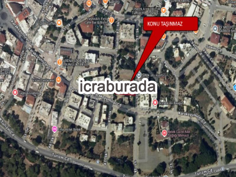 icralık 2 m2 Daire Antalya Serik Belek