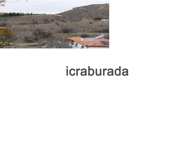 icralık  m2 Bag Ankara Kızılcahamam İğdir