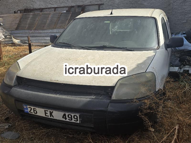 icralık Peugeot  PARTNER VAN 190 C  Kamyonet Belirtilmedi Belirtilmedi Belirtilmedi