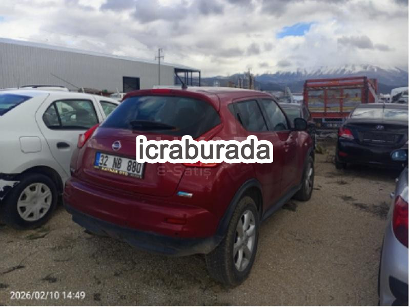 icralık Nissan  JUKE 1.5 DCI TEKNA 4X2 MT  Otomobil Belirtilmedi Belirtilmedi Belirtilmedi
