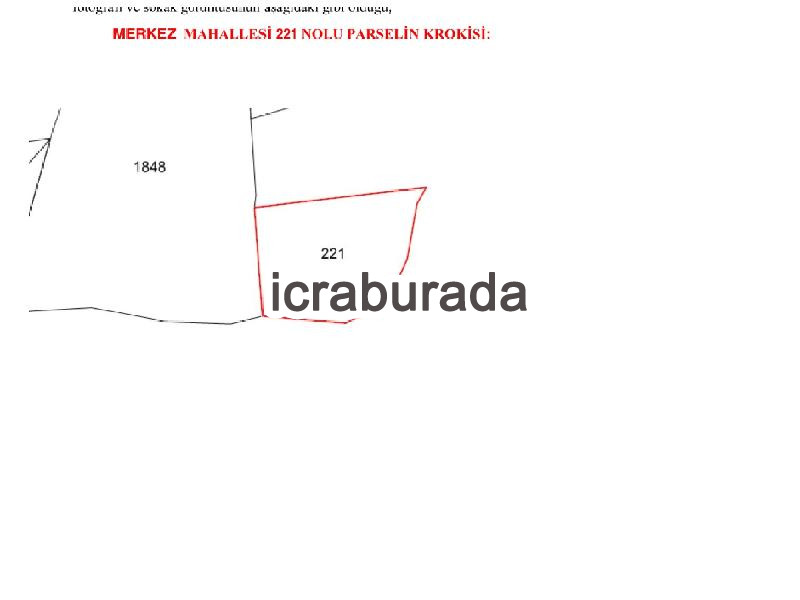 icralık  m2 Tarla Hatay Kırıkhan Merkez