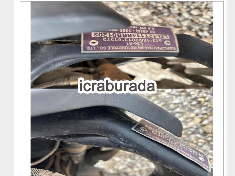 icralık   Motosiklet Belirtilmedi Belirtilmedi Belirtilmedi