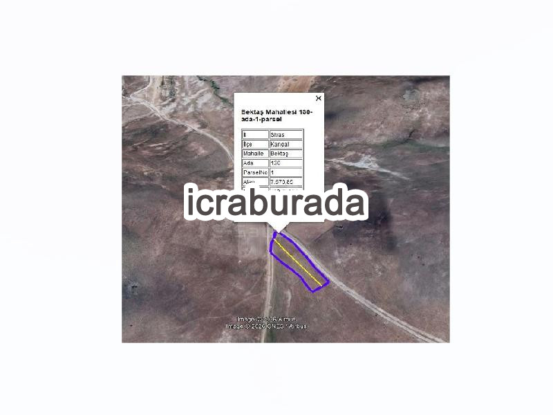 icralık  m2 Tarla Sivas Kangal Bektaş