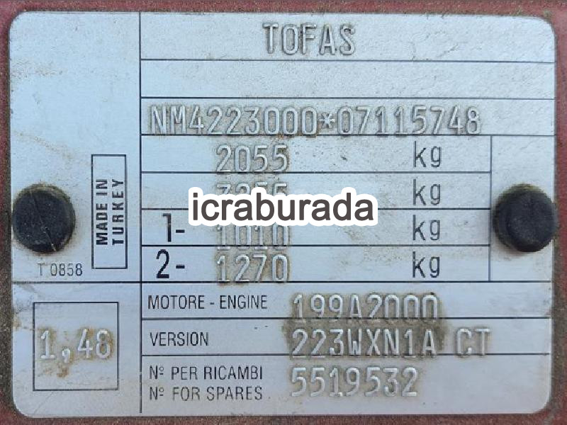 icralık Fiat Doblo Combi Kamyonet Muğla Fethiye Fethiye