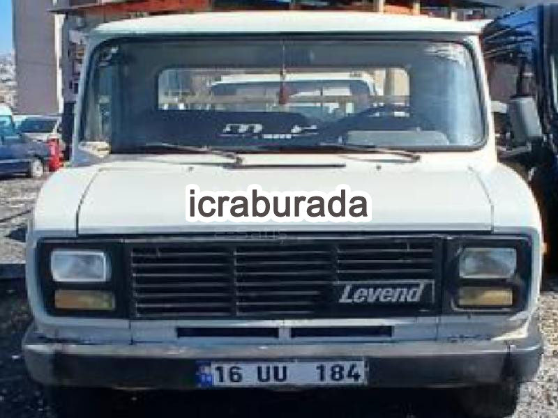 icralık Levent  Kamyonet Belirtilmedi Belirtilmedi Belirtilmedi