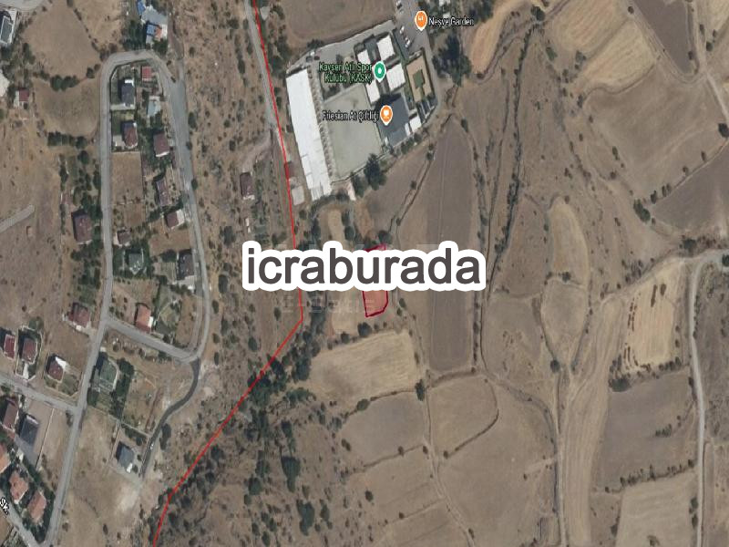 icralık  m2 Arsa Kayseri Talas Endürlük