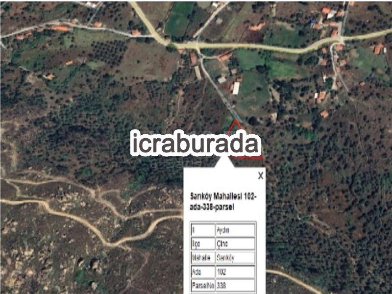 icralık  m2 Tarla Aydın Çine Sariköy