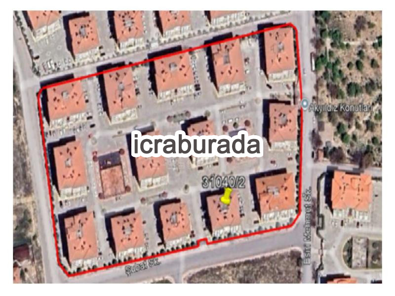 icralık 7 m2 Daire Konya Karatay Şeyh Ulemarecepağa