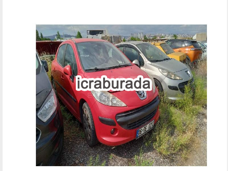 icralık Peugeot  207 PREMIUM 1.6 120HP OTM 5K  Otomobil Belirtilmedi Belirtilmedi Belirtilmedi