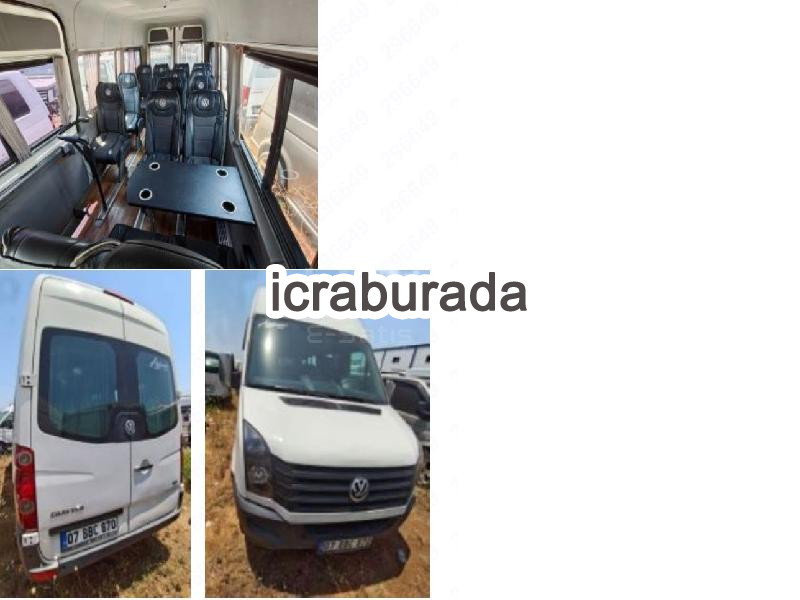 icralık Volkswagen  CRAFTER 2.5 TDI  Minibus Belirtilmedi Belirtilmedi Belirtilmedi
