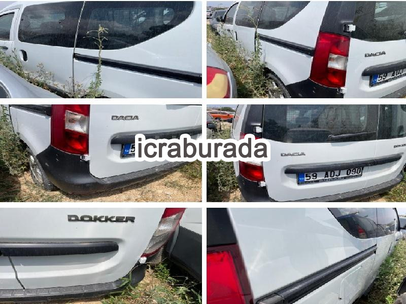 icralık Dacia  DOKKER COMBI 1.6 AMBIANCE ECO-G 110  Kamyonet Belirtilmedi Belirtilmedi Belirtilmedi