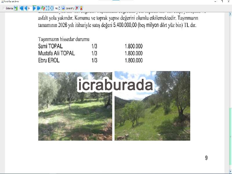 icralık  m2 Diger Balıkesir Burhaniye Sübeylidere