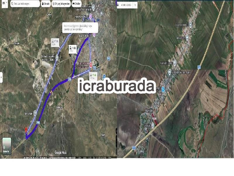 icralık  m2 Arsa Kars Merkez Ladikars