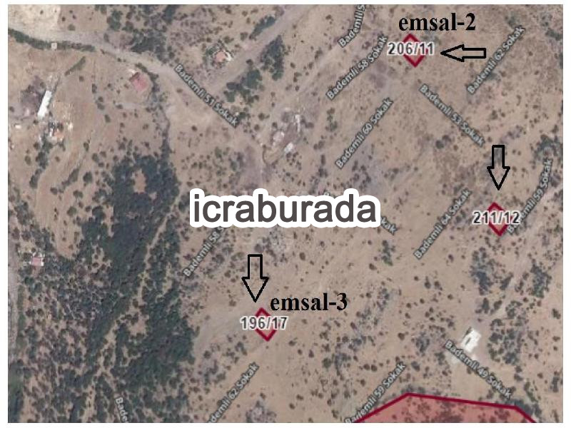 icralık  m2 Arsa İzmir Dikili Bademli