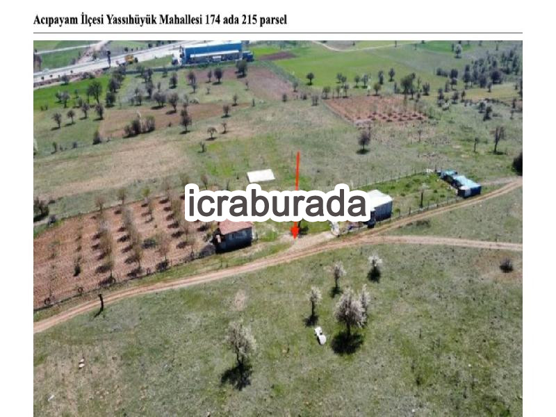 icralık  m2 Tarla Denizli Acıpayam Yassihüyük