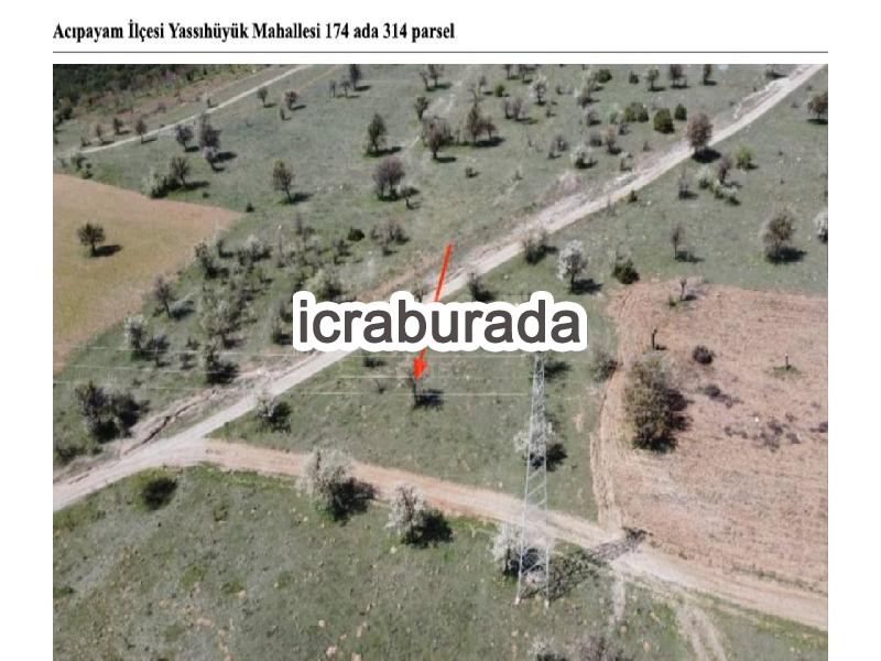 icralık  m2 Tarla Denizli Acıpayam Yassihüyük