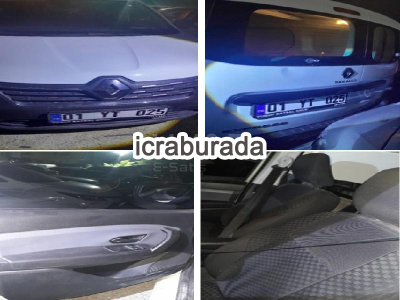 icralık Renault  RJK  Kamyonet Belirtilmedi Belirtilmedi Belirtilmedi