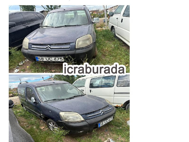 icralık Citroen NGO 1.9 D  Kamyonet Belirtilmedi Belirtilmedi Belirtilmedi