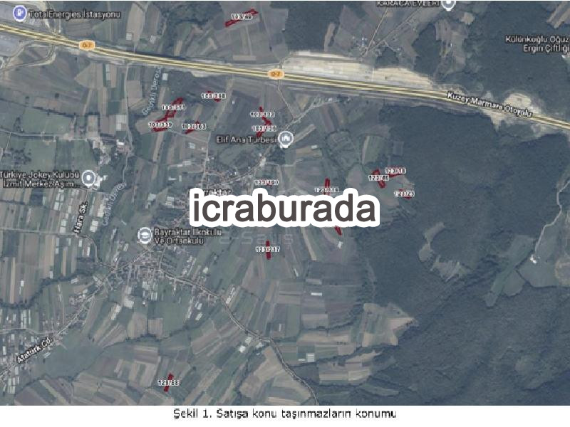 icralık  m2 Tarla Kocaeli Merkez Bayraktar